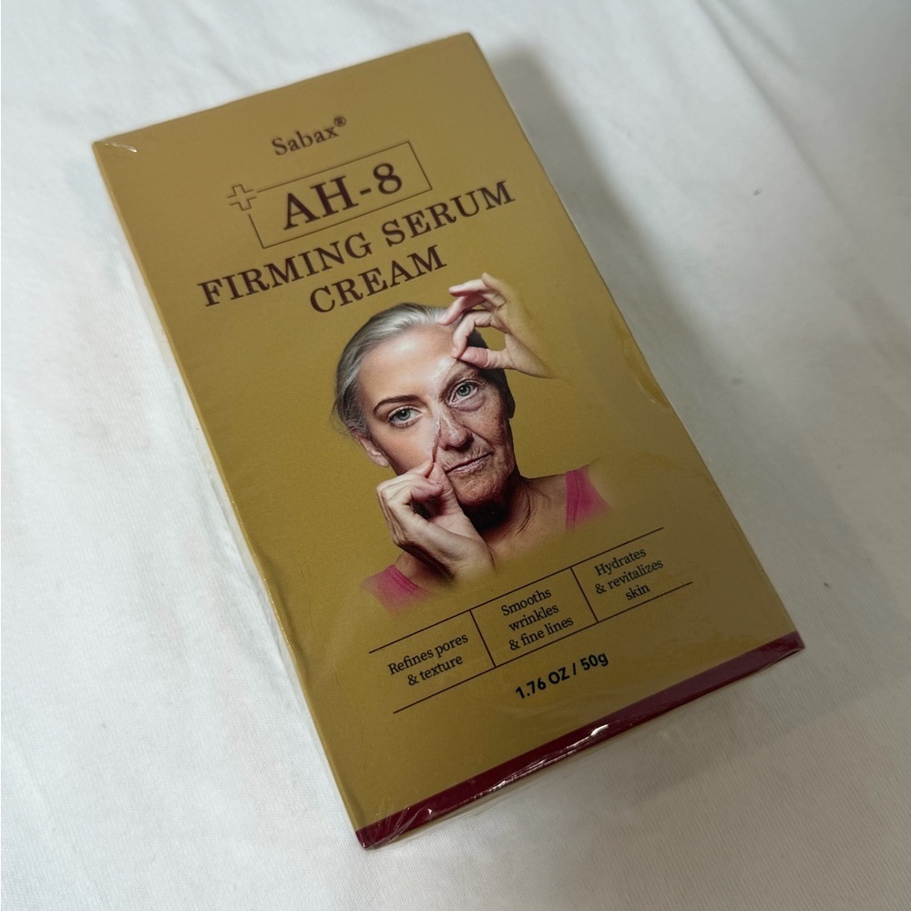 Brand New Sealed Saba AH-8 Firming Serum Cream - Gold Expires 4/2028